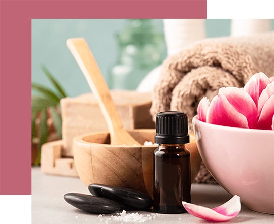 accessories for spa procedures natural